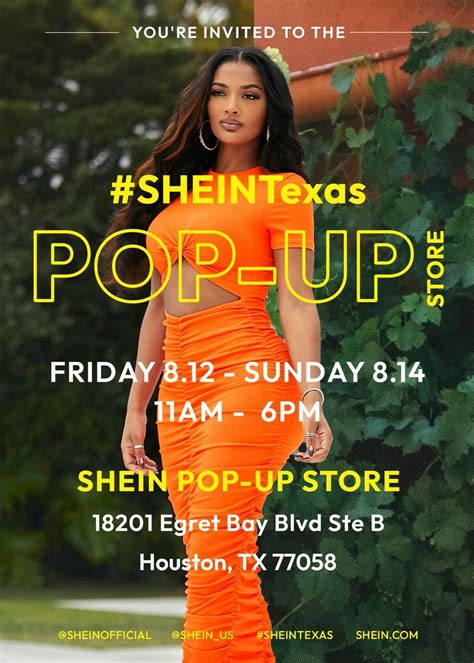 shein store houston|Popular clothing brand SHEIN coming to Houston area